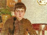 Anders Zorn malarinnan alice miller Germany oil painting artist